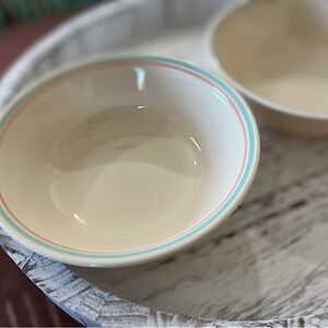 Set of 2 Corelle Corning Bowls Forever Yours